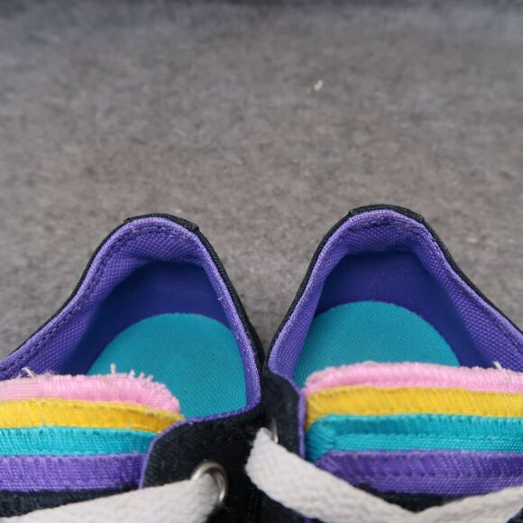 Converse Shoes Girls 3 Sneakers Chuck Taylor All Star Multi Tongue Casual Active - Picture 11 of 16